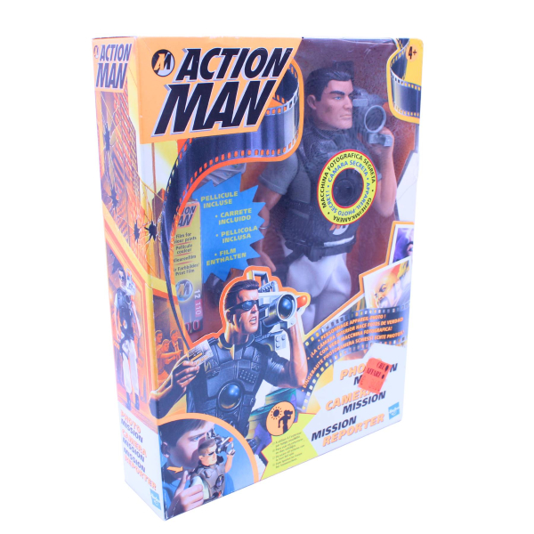 Action Man Mission Reporter 1998 Hasbro OVP | Kamera Figur | Hoppla-Stuff